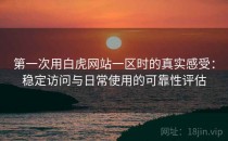 第一次用白虎网站一区时的真实感受：稳定访问与日常使用的可靠性评估