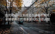 白虎网站一区到底适不适合长期用？长期使用后的效率变化与习惯调整