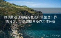 红桃影视使用后的直观印象整理：界面设计、功能逻辑与操作习惯分析