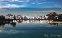 围绕蘑菇网站的实际使用感想：不同人群使用场景下的适配度观察