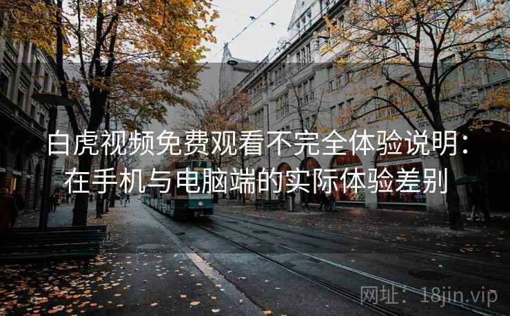 白虎视频免费观看不完全体验说明：在手机与电脑端的实际体验差别