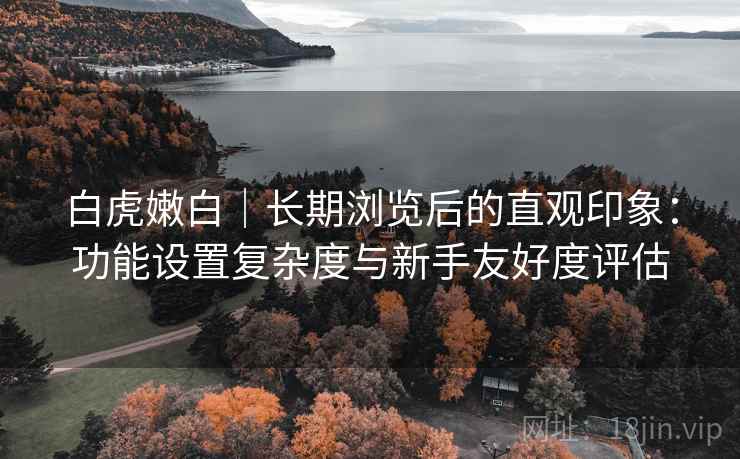 白虎嫩白｜长期浏览后的直观印象：功能设置复杂度与新手友好度评估  第2张