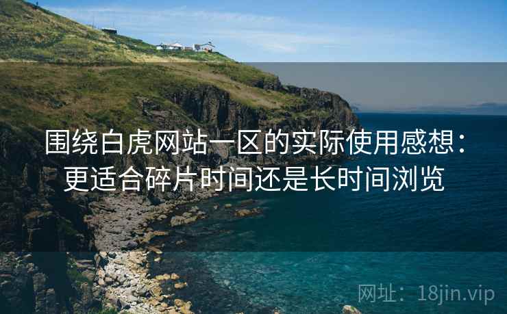 围绕白虎网站一区的实际使用感想：更适合碎片时间还是长时间浏览  第1张