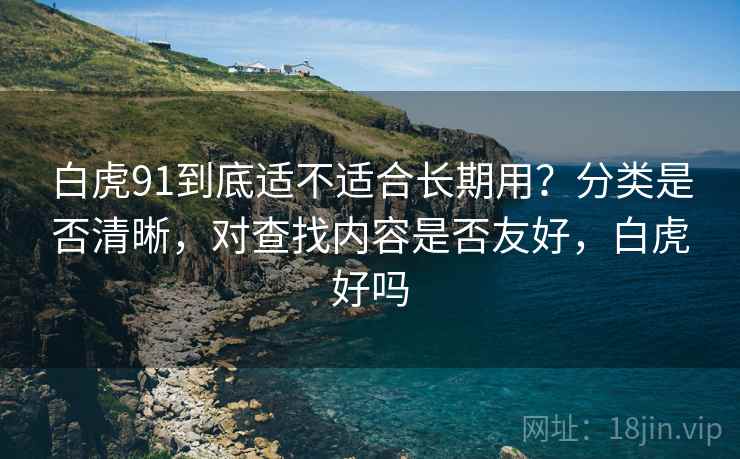 白虎91到底适不适合长期用?分类是否清晰,对查找内容是否友好,白虎好吗 第2张 白虎91到底适不适合长期用?分类是否清晰,对查找内容是否友好,白虎好吗 第2张