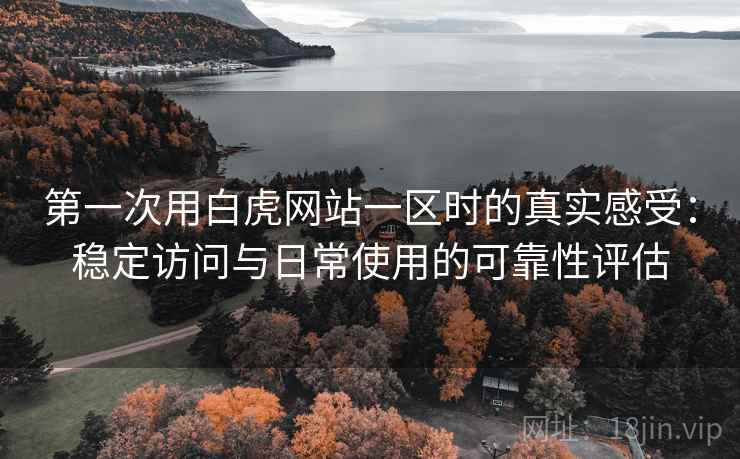 第一次用白虎网站一区时的真实感受:稳定访问与日常使用的可靠性评估 第2张 第一次用白虎网站一区时的真实感受:稳定访问与日常使用的可靠性评估 第2张