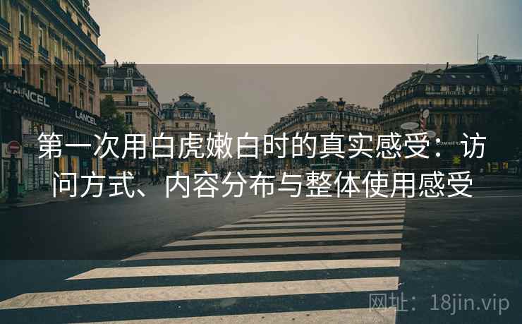 第一次用白虎嫩白时的真实感受:访问方式、内容分布与整体使用感受 第1张 第一次用白虎嫩白时的真实感受:访问方式、内容分布与整体使用感受 第1张