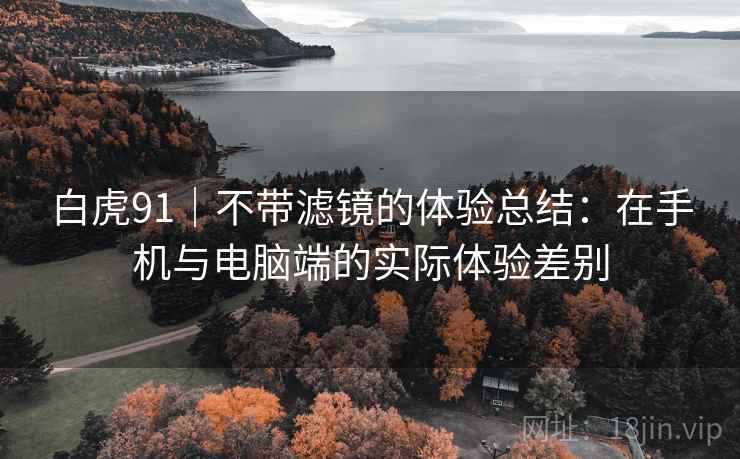 白虎91|不带滤镜的体验总结:在手机与电脑端的实际体验差别 第1张 白虎91|不带滤镜的体验总结:在手机与电脑端的实际体验差别 第1张